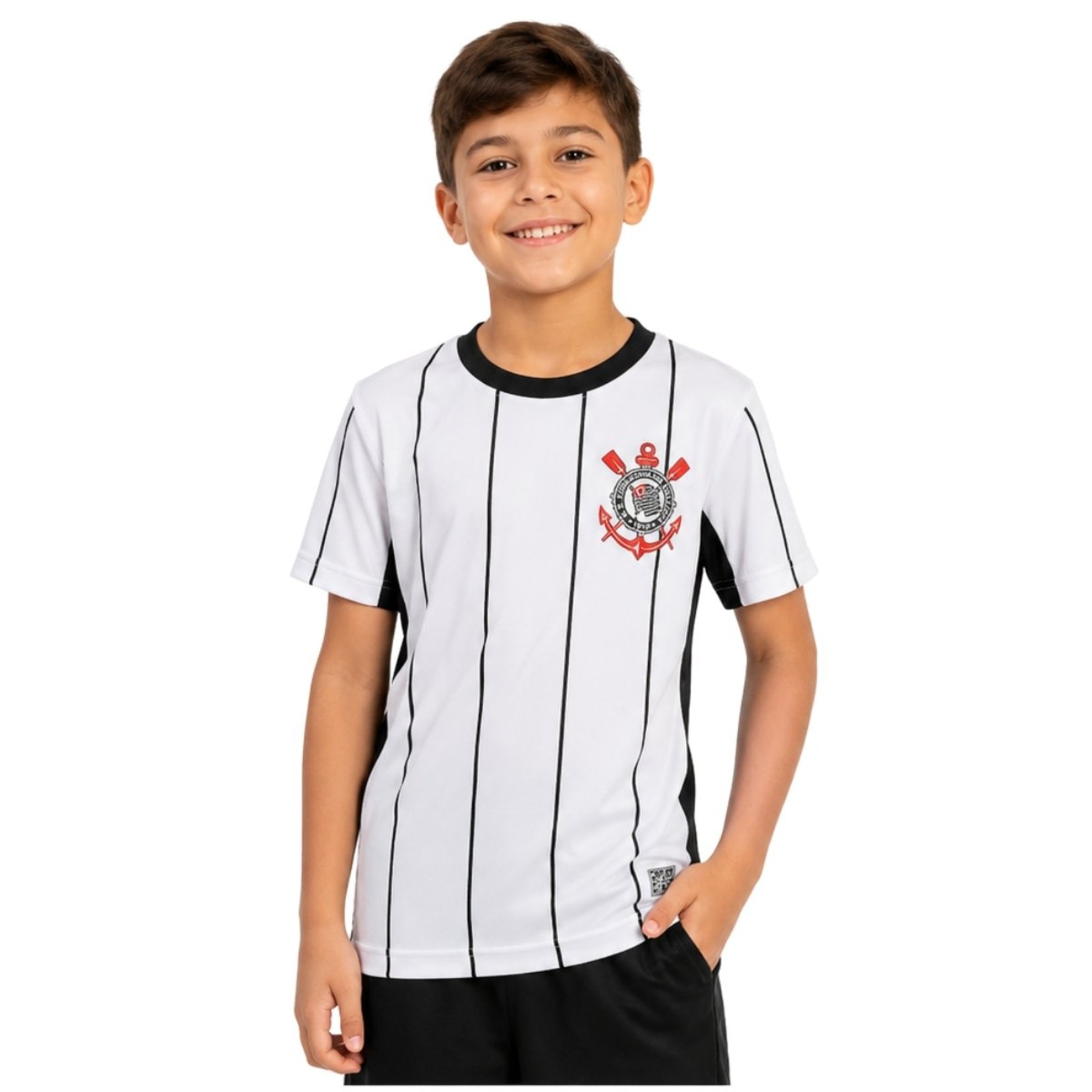 Camisa Corinthians Branco Licenciada Coimbra