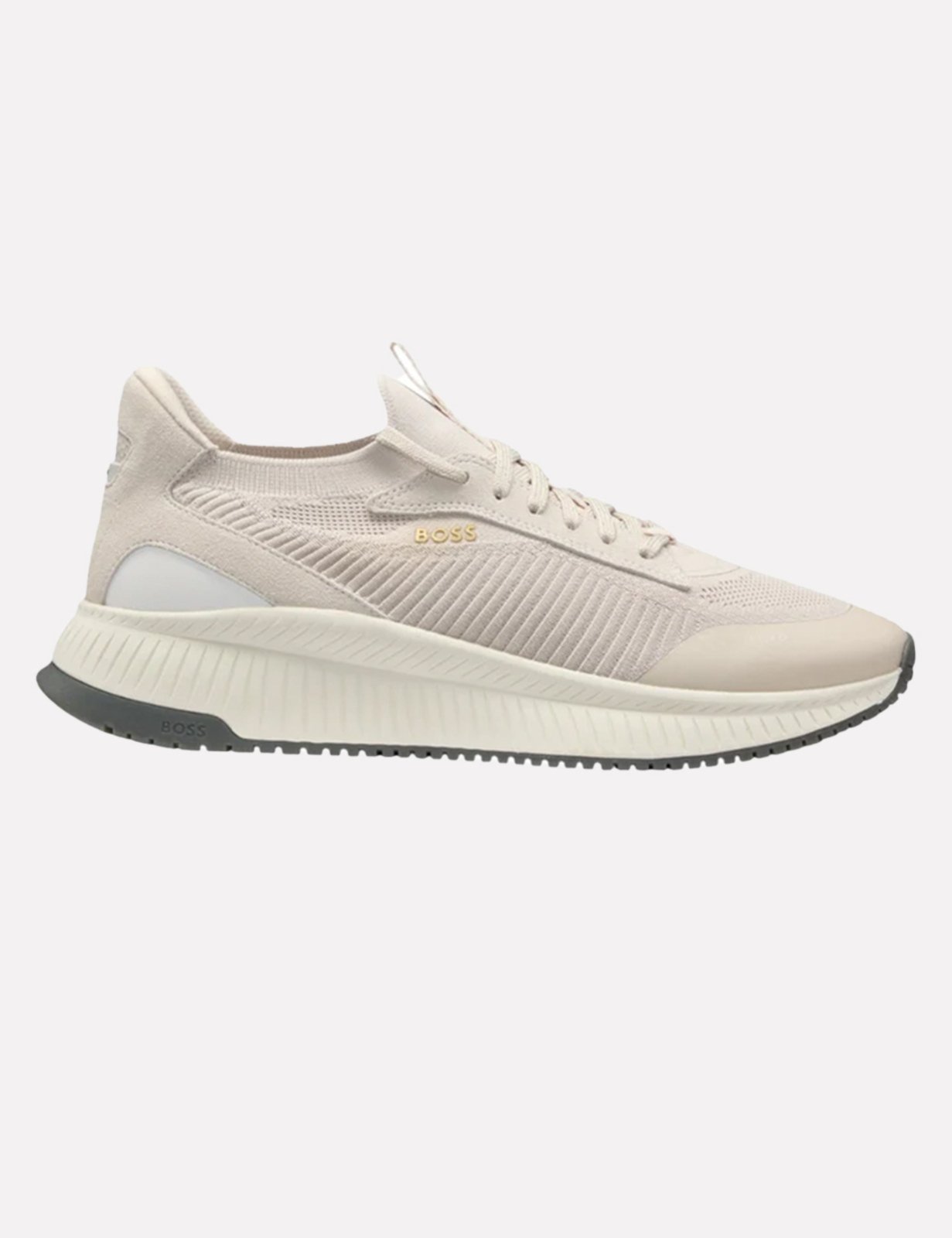 Tênis Hugo Boss Masculino Ttnm Evo Slon Knrsd Cáqui Claro