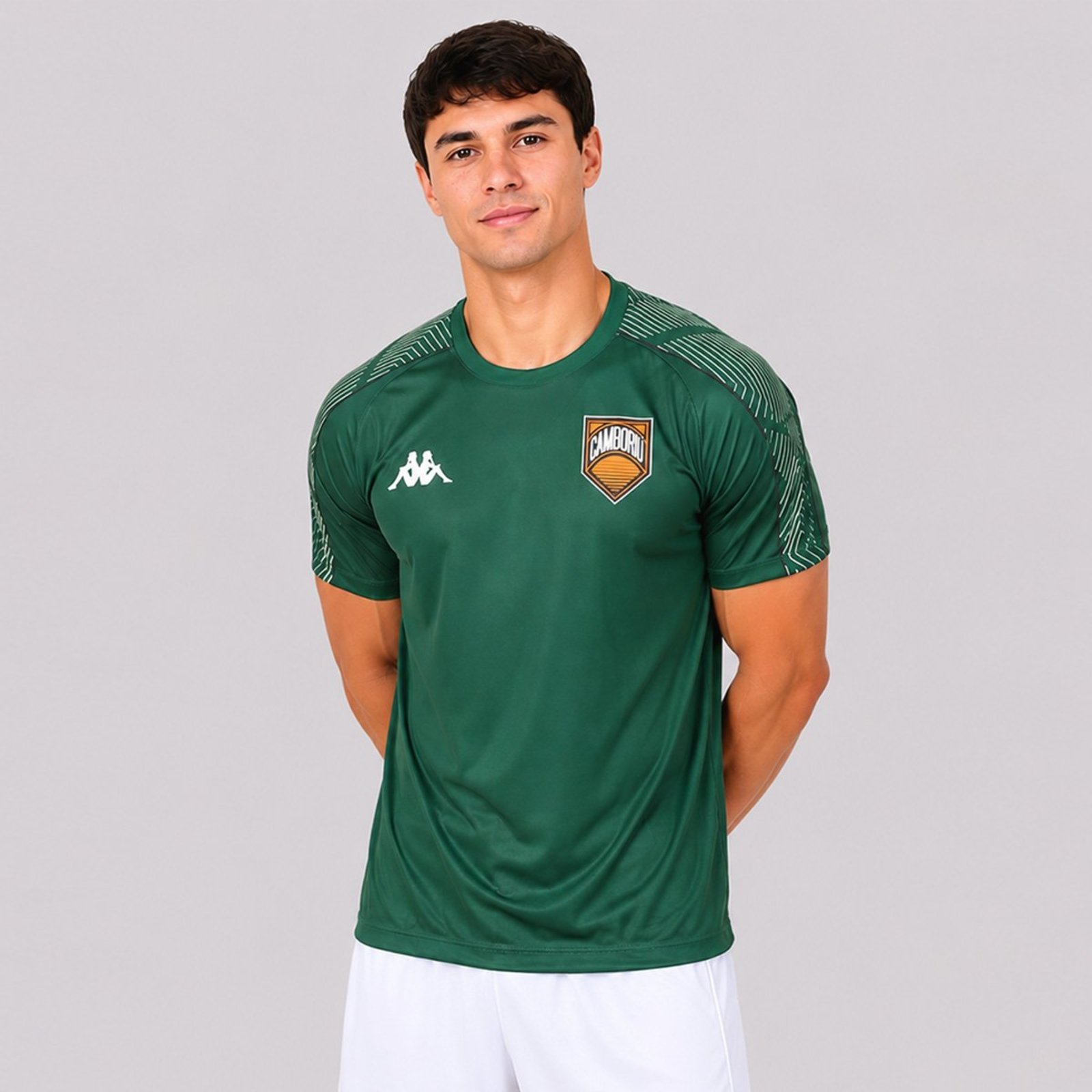 Camiseta Kappa Camboriú Athens Supporter Verde