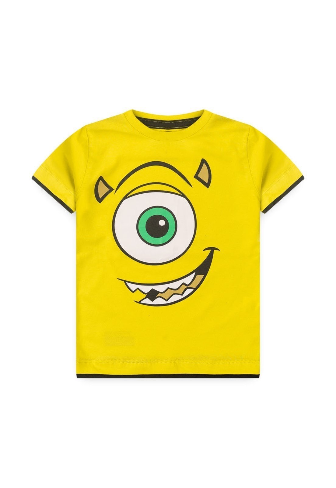 Vista 3 Infantil - Conjunto Masculino Bermuda e Camiseta Monstros S.A Disney verde Disney verde