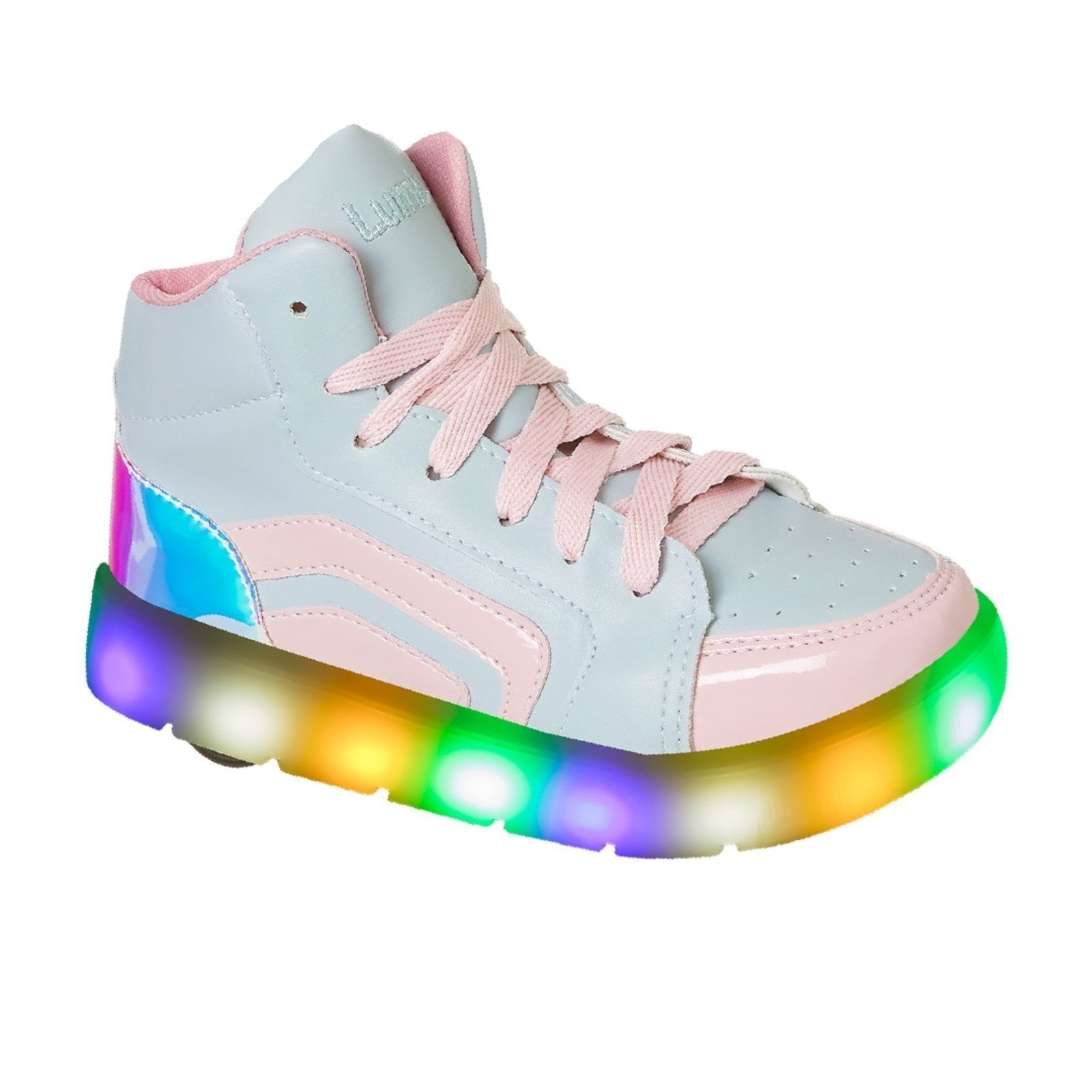 Infantil - Tênis Beakid Menina Com Luz de Led e Rodinha