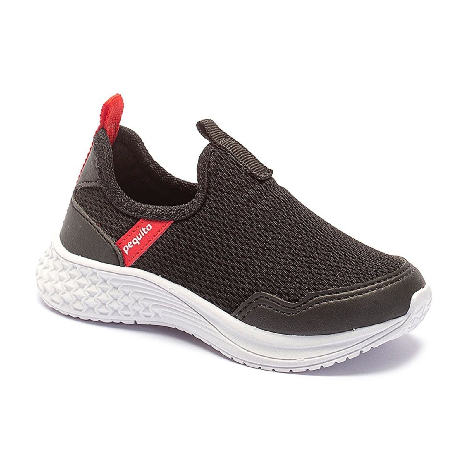Vista 3 Infantil - Tênis Menino Jogging Casual Pequito preto Pequito preto