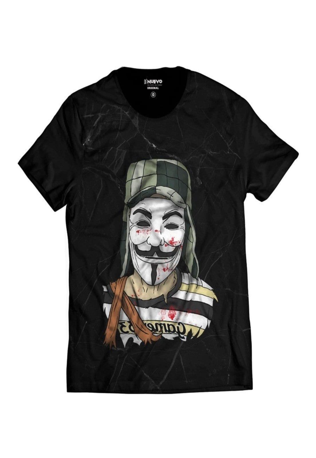 Camiseta Chaves Estilo V de Vingança Vendetta