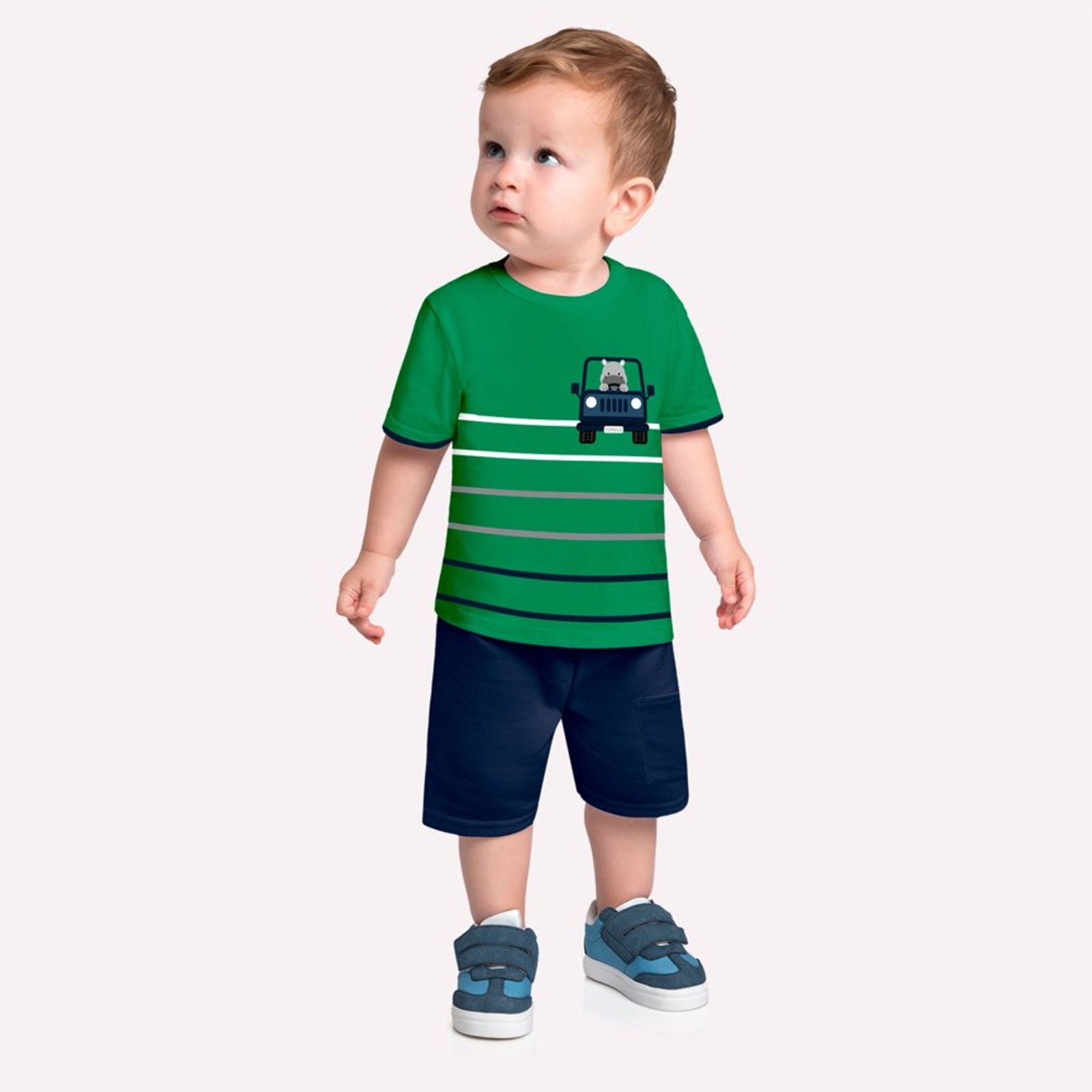 Infantil - Conjunto Menino Listras Kyly