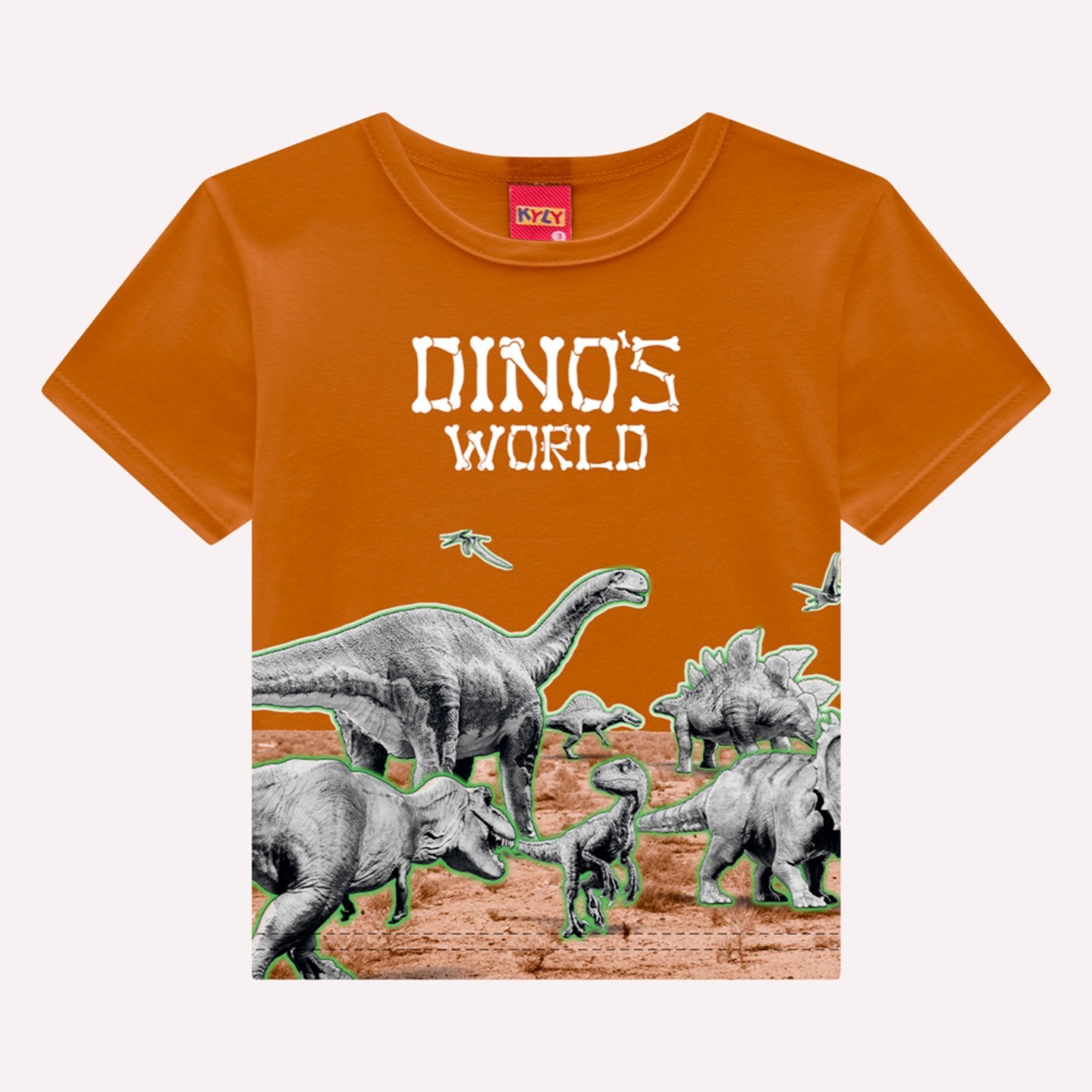 Infantil – Camiseta Menino Dinossauro Kyly
