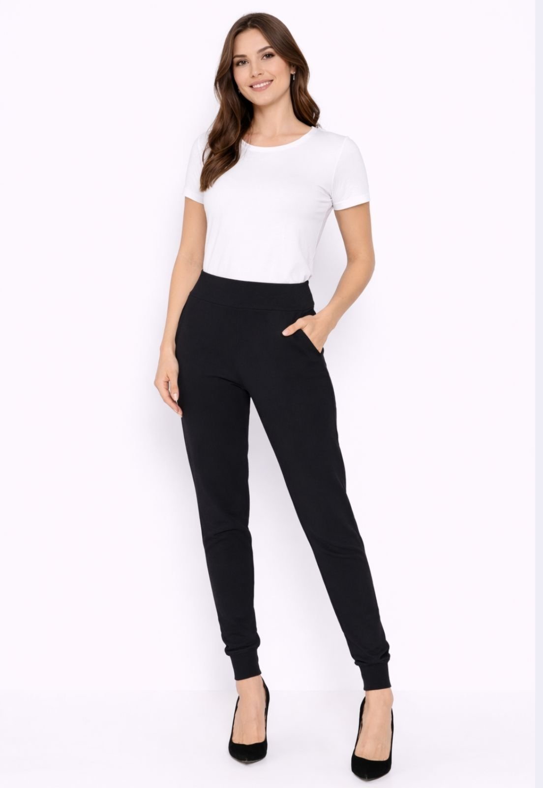 Calça Maria Paes Jogger Preta