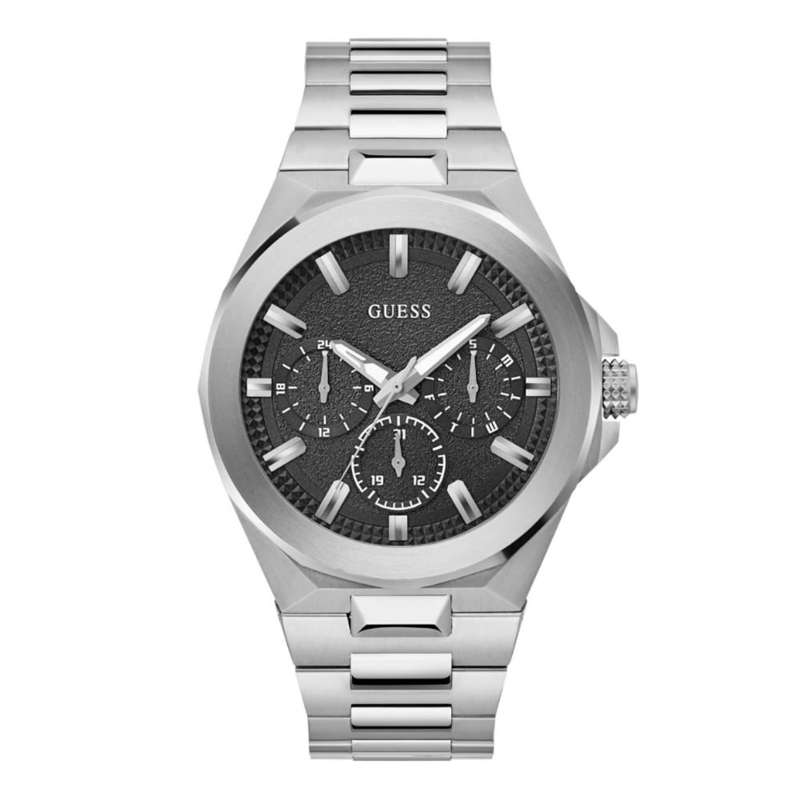 Relógio Guess Masculino Multifunção Esportivo Prata Guess