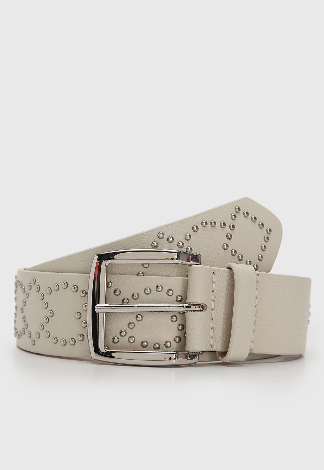 Cinto Luiza Barcelos Hot Fix Off White