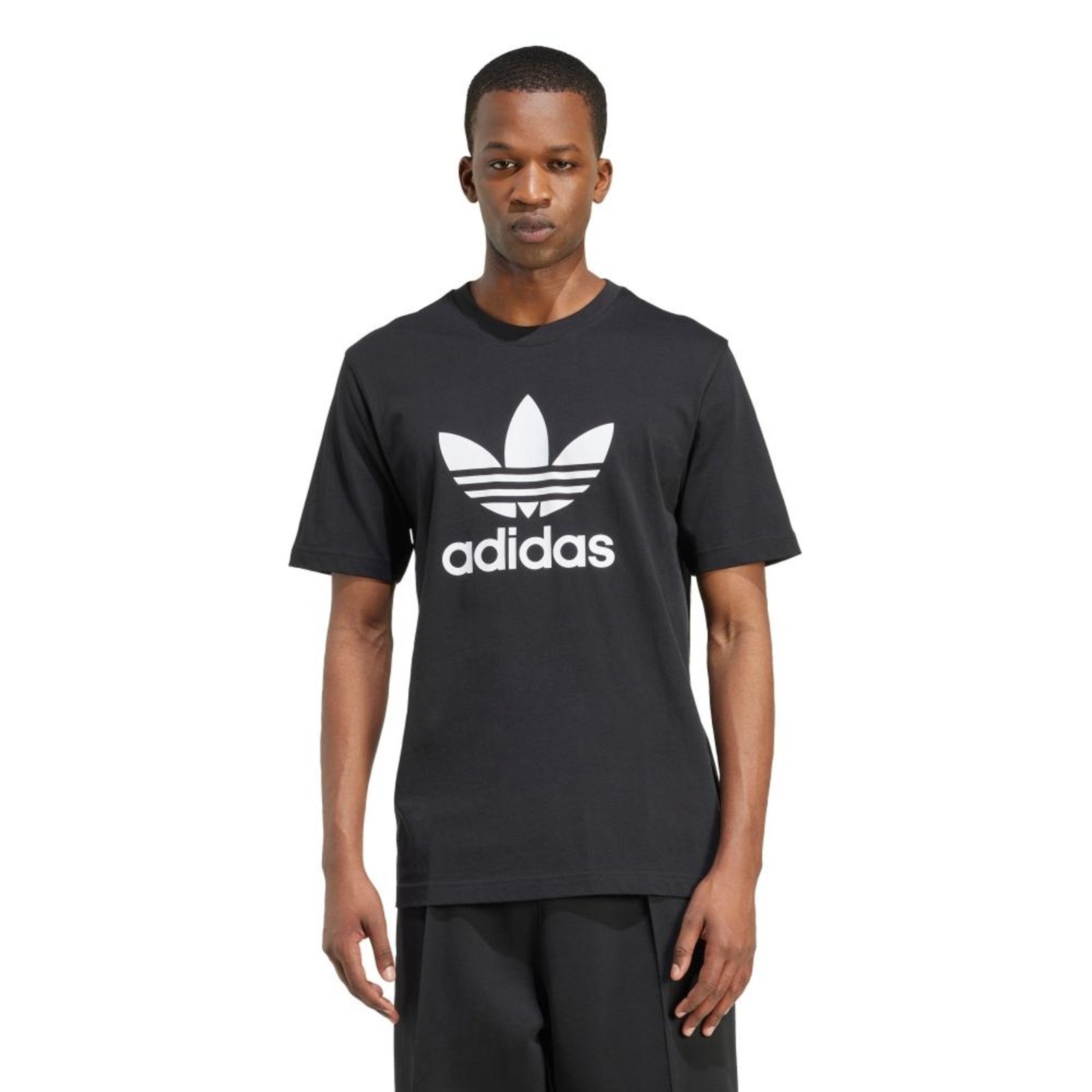 Camiseta Adicolor Trefoil adidas Originals Preto