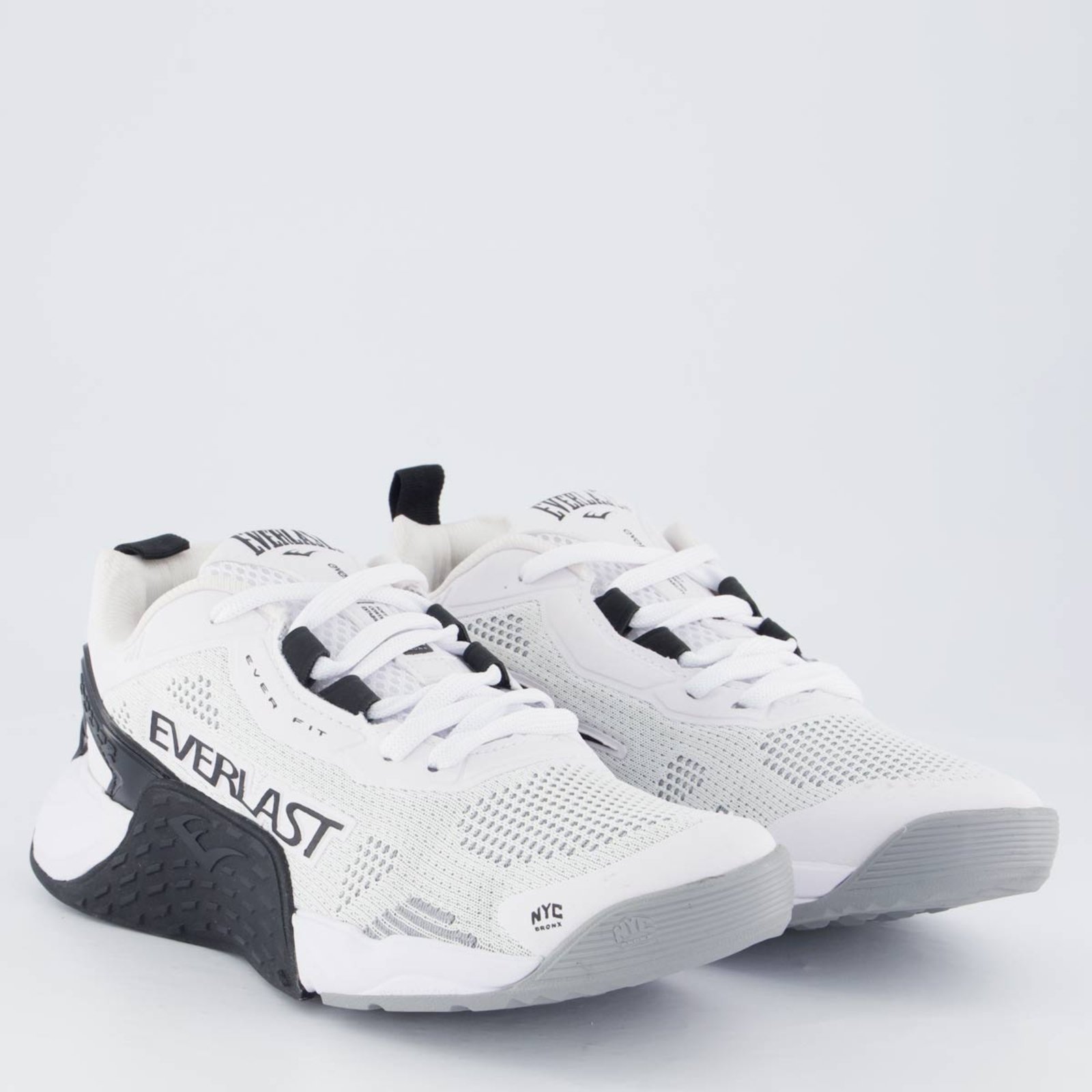 Vista 3 Tênis Everlast Climber Ultra e Preto branco Everlast branco
