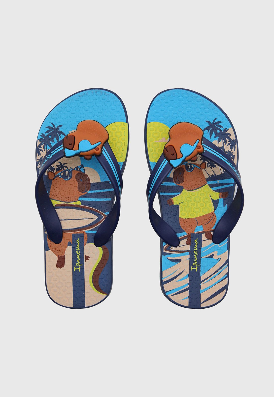 Infantil - Chinelo Ipanema Capivara Azul