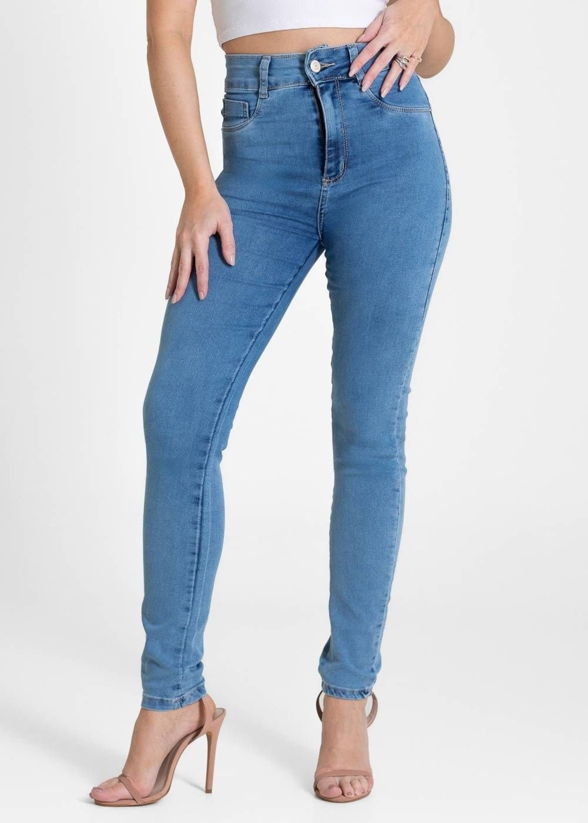 Calça Jeans Sawary Push Up - 283333 - Azul - Sawary