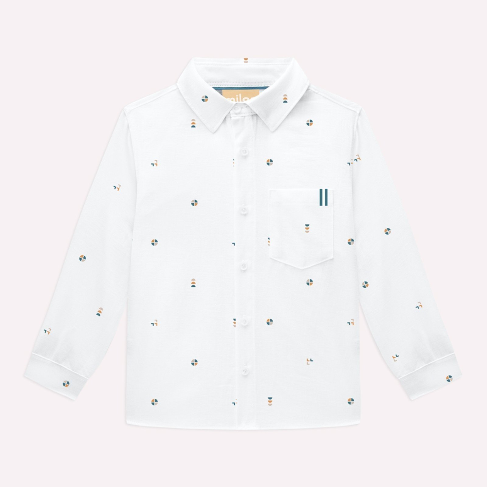 Infantil - Camisa Menino Estampa Milon