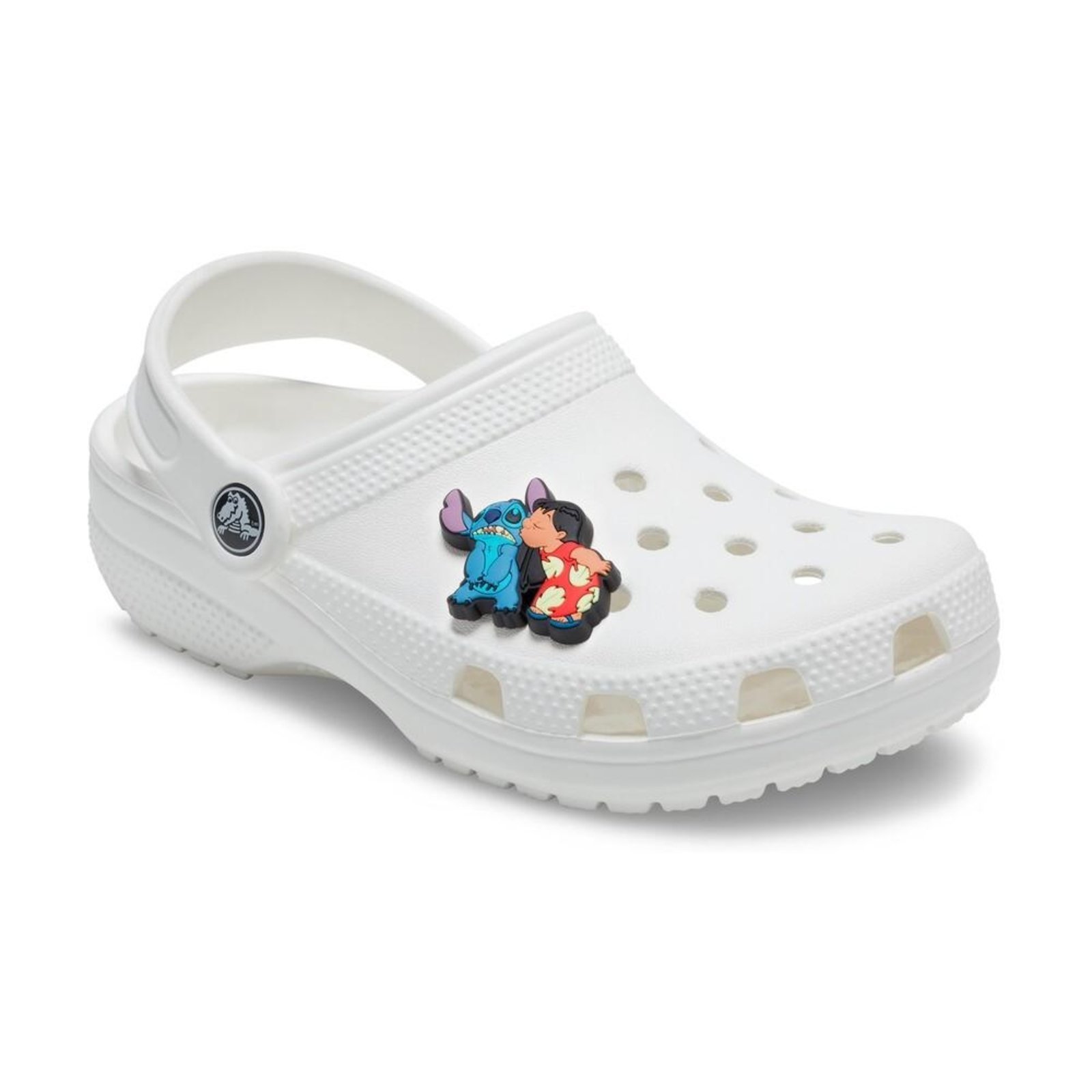 Vista 3 Infantil - Jibbitz™ Disney Lilo e Stitch Crocs branco