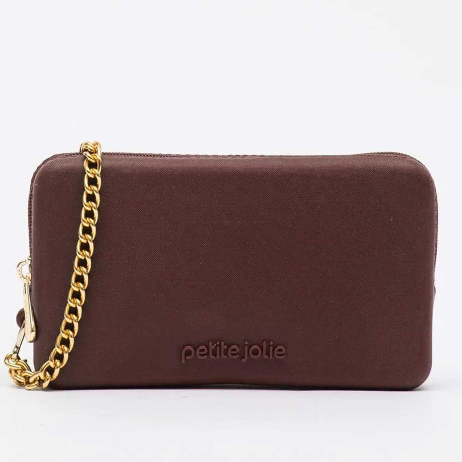 Vista 2 Bolsa Carteira Feminina Parker Brown Petite Jolie PJ20300 marrom brown Petite Jolie marrom brown