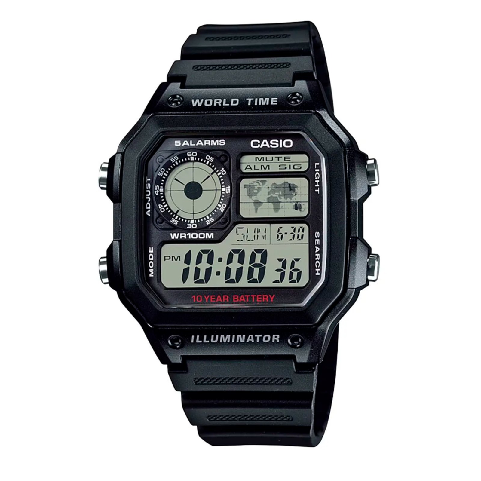 Relogio Casio AE-1200WH-1AVDF-SC