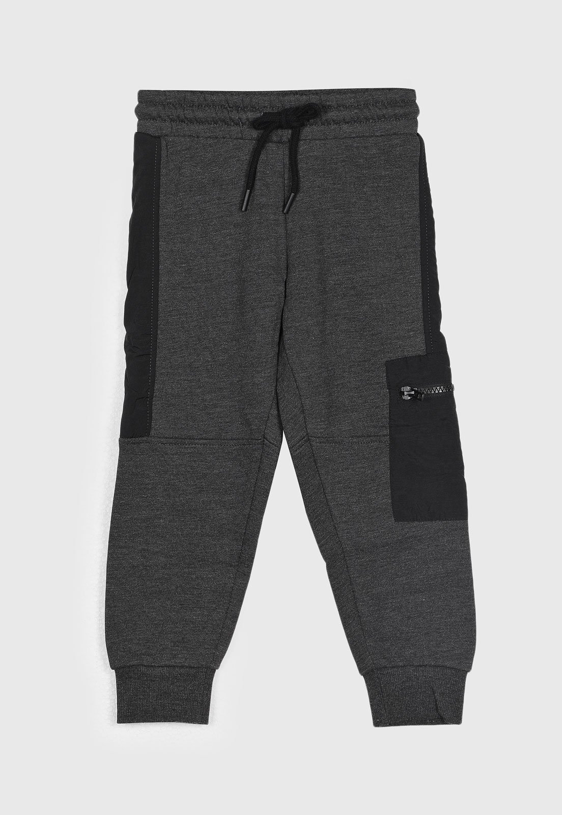 Infantil - Calça de Moletom Hering Cargo Grafite