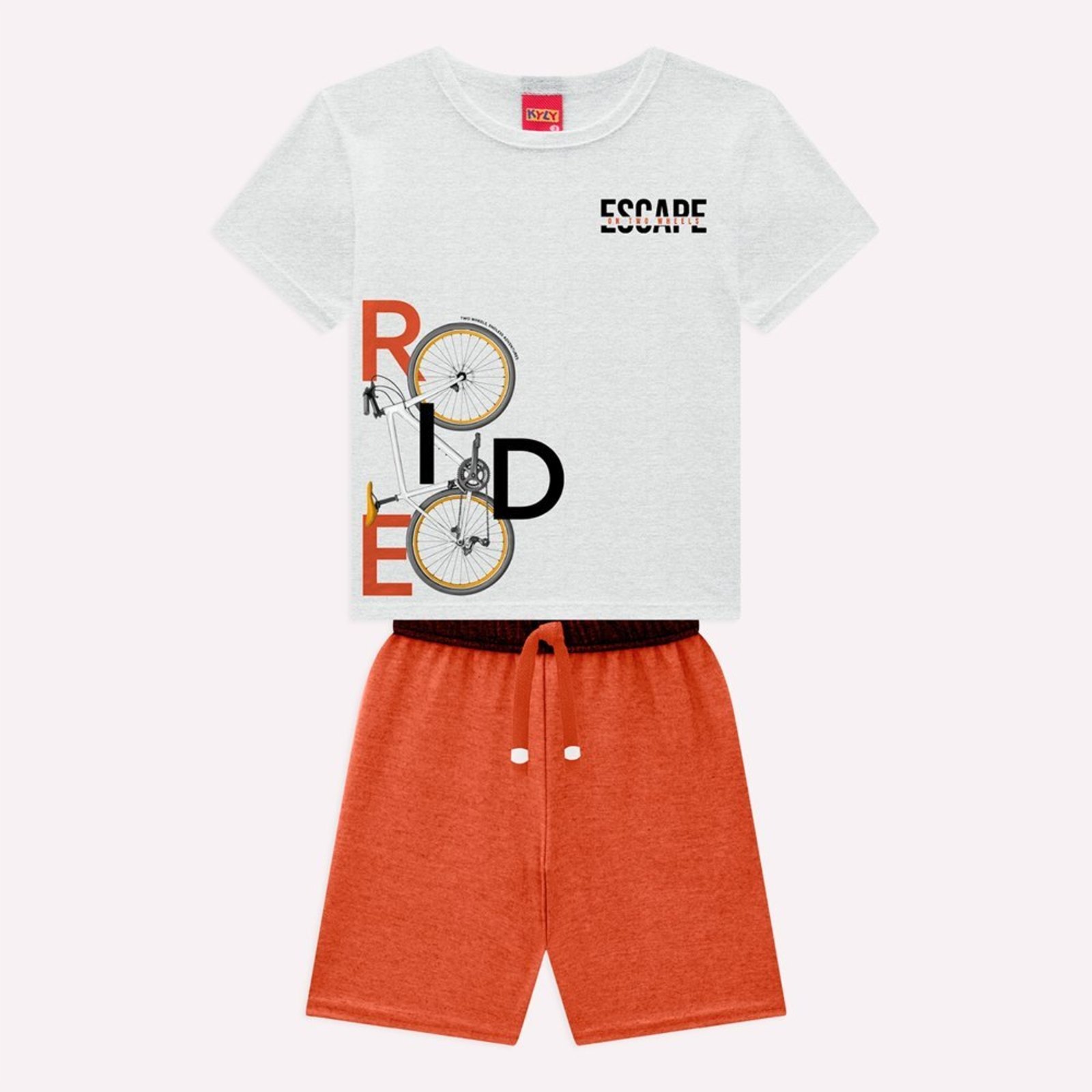 Infantil - Conjunto Menino Bicicleta Kyly