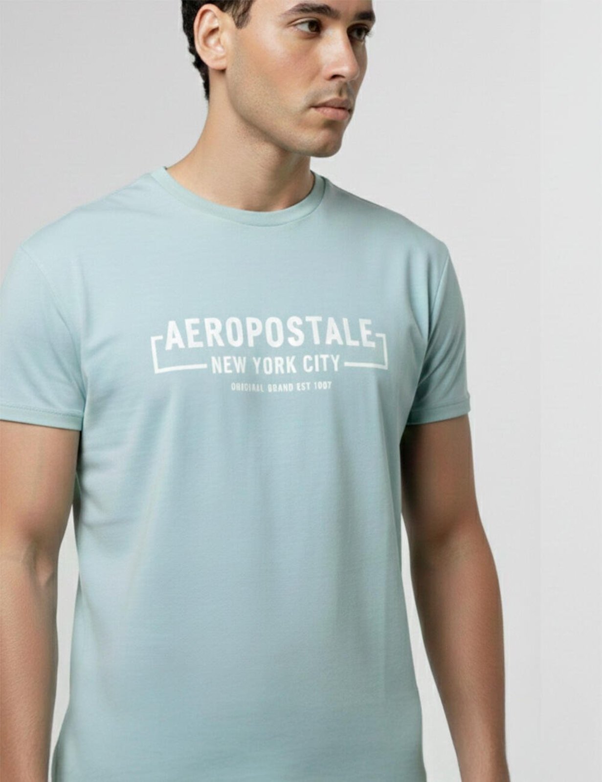Camiseta Manga Curta Masculino Aéropostale 87130166 Azul