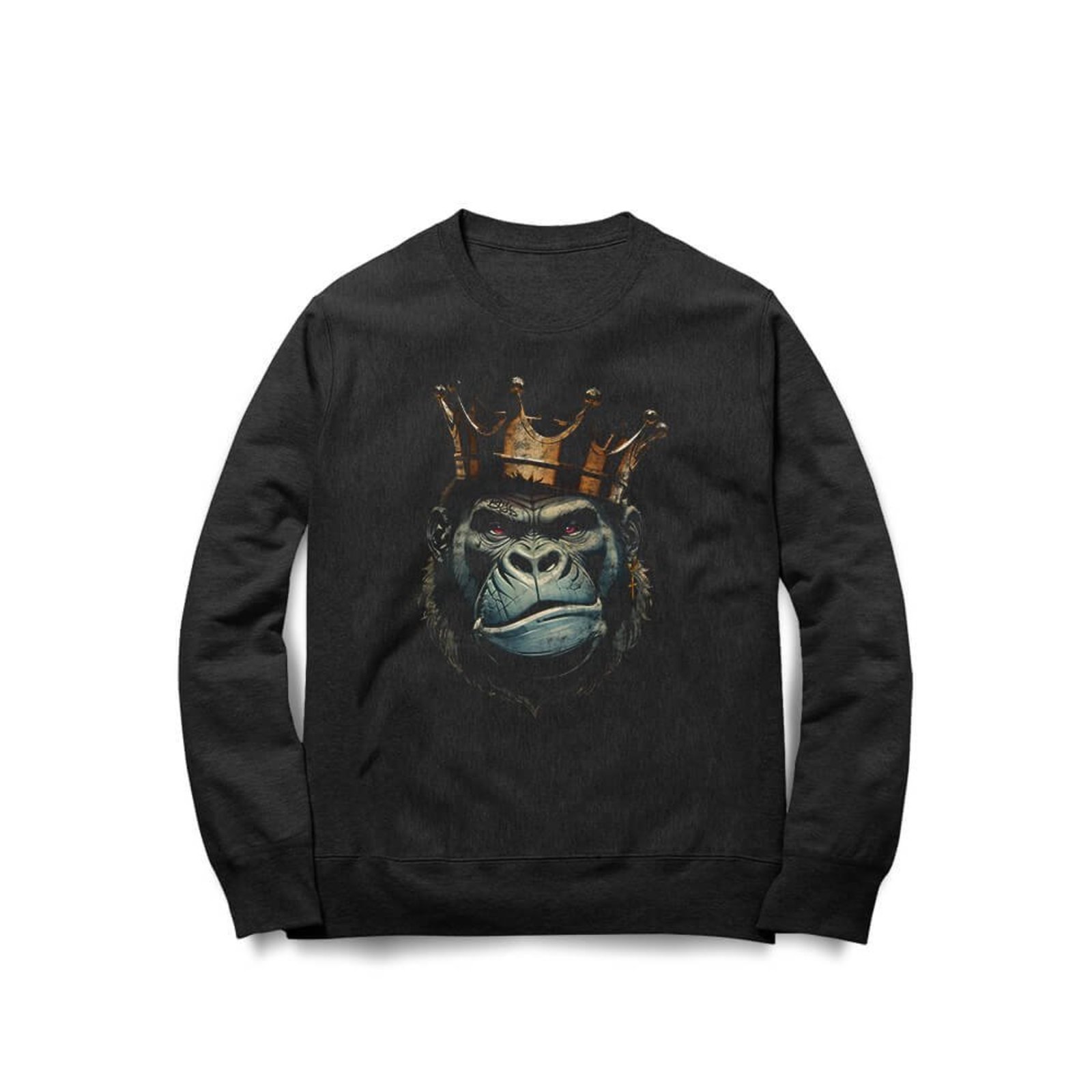 Moletom Gorilla King - Preto - Casual - Studio Geek