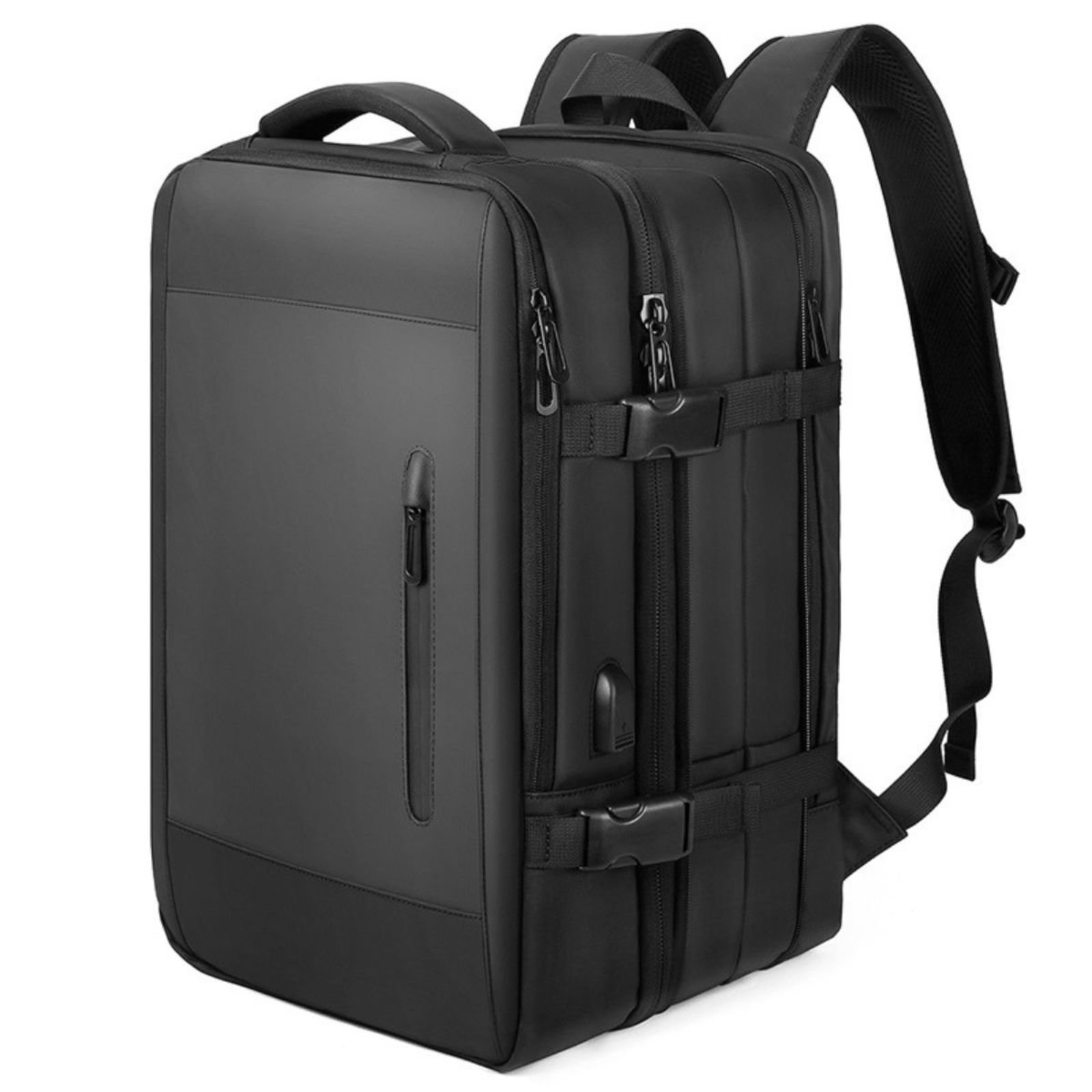 Mochila de Viagem Masculina Feminina Grande Executiva Reforçada Notebook Bordo