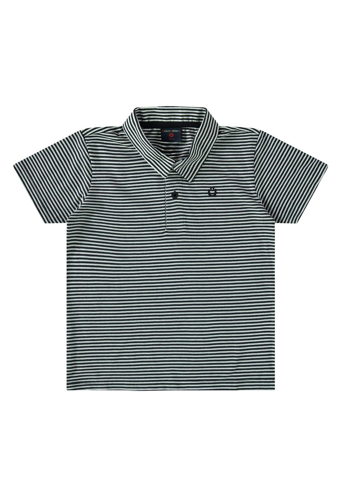 Vista 3 Infantil - Conjunto Polo e Bermuda Guloseima preto GULOSEIMA preto