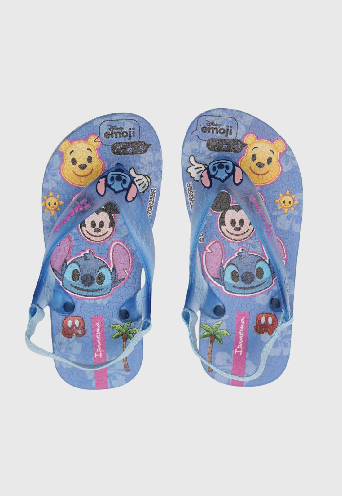 Vista 2 Infantil - Chinelo Ipanema Disney Stitch Ipanema Kids azul Ipanema Kids azul