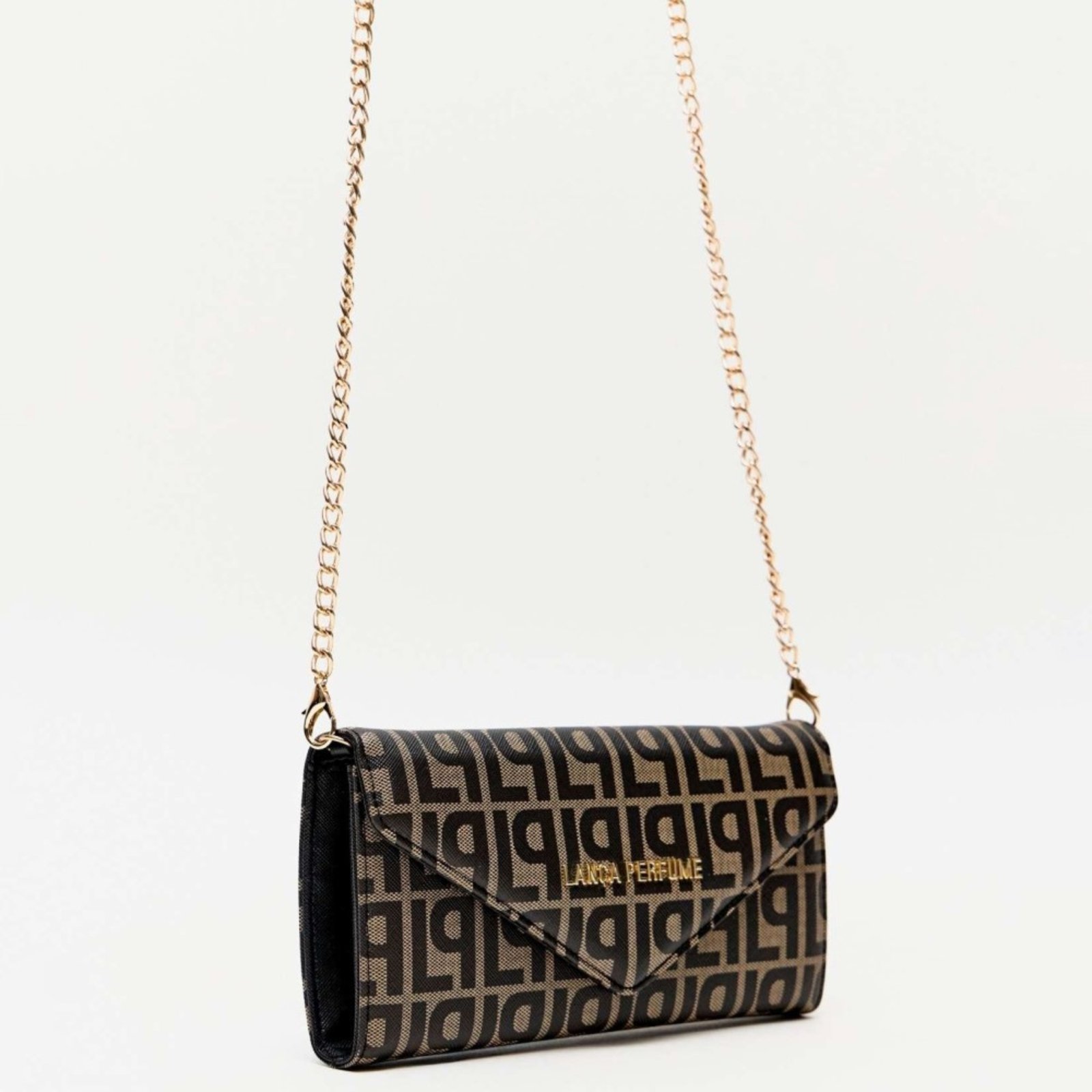Carteira Lança Perfume Envelope Ve26 Preto Feminino