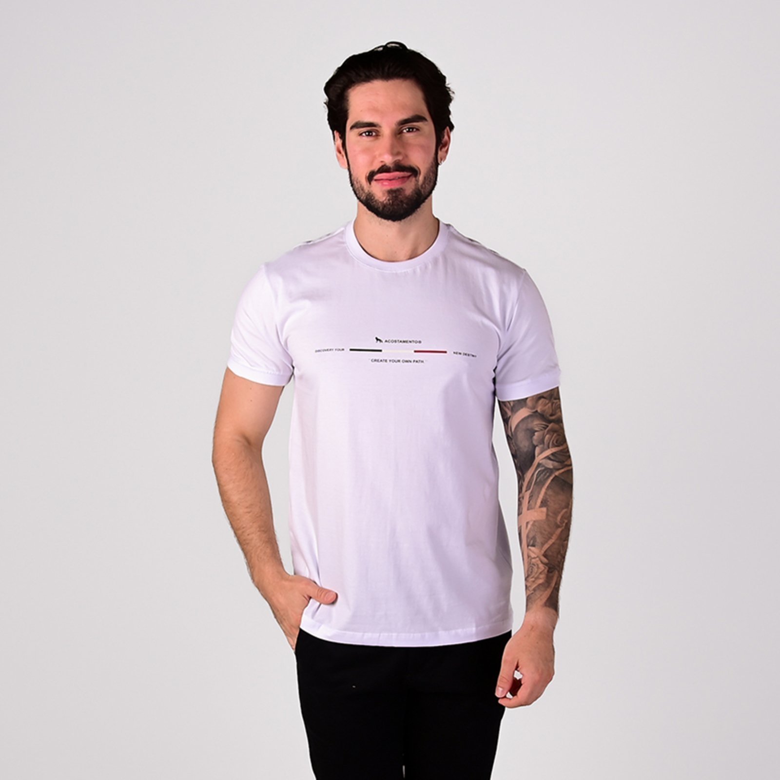 Camiseta Acostamento New Destiny Branca