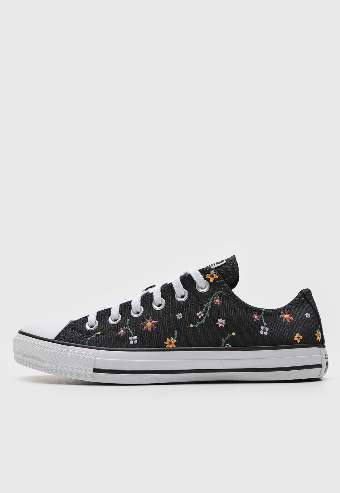 Tênis Converse Chuck Taylor All Star Floral Preto