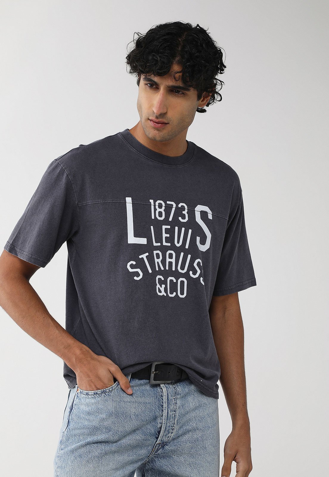Camiseta Masculina Levi’s LOCKWOOD PRACTICE T Preta