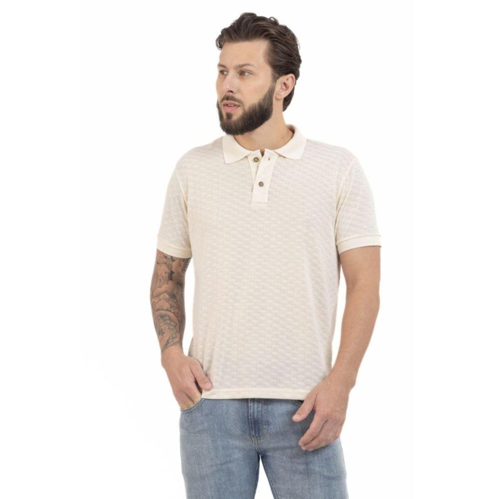 Camisa Polo Masculina Malha Tricot Algodão Conforto Casual