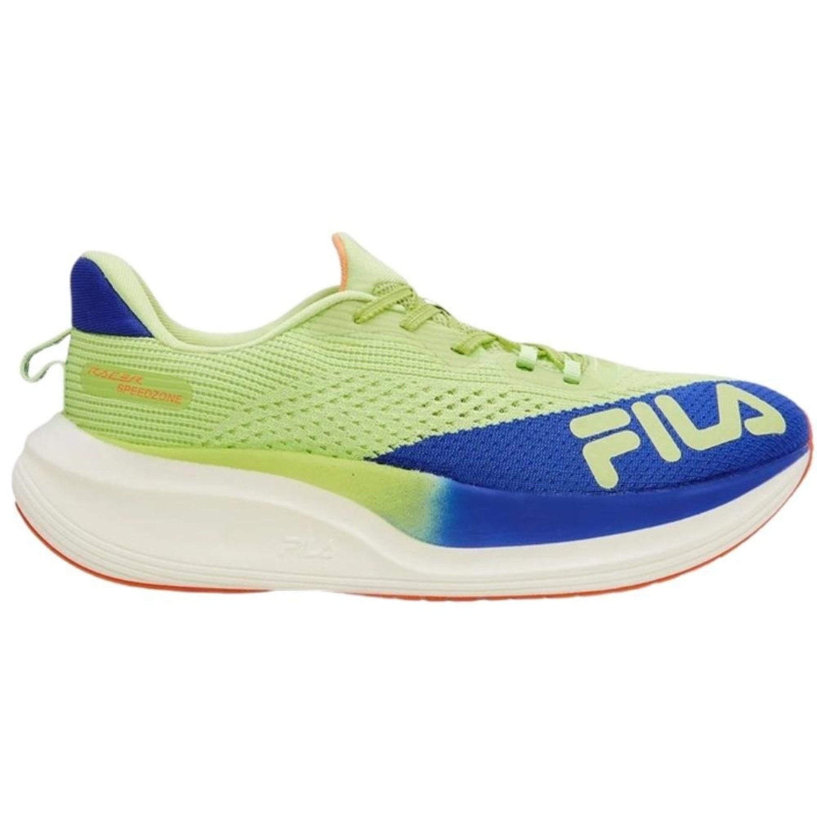 Tênis Fila Racer Speedzone Masculino - Verde/azul Royal/laranja