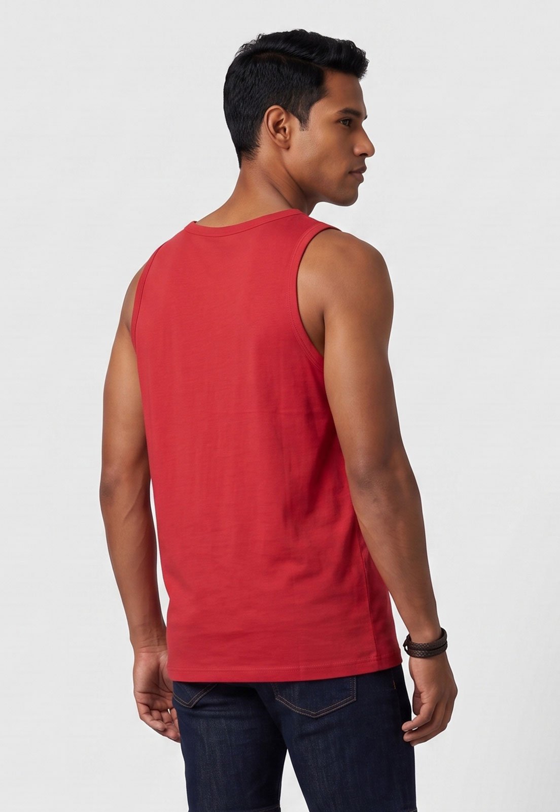 Regata Masculina Quiksilver Clicker Vermelha