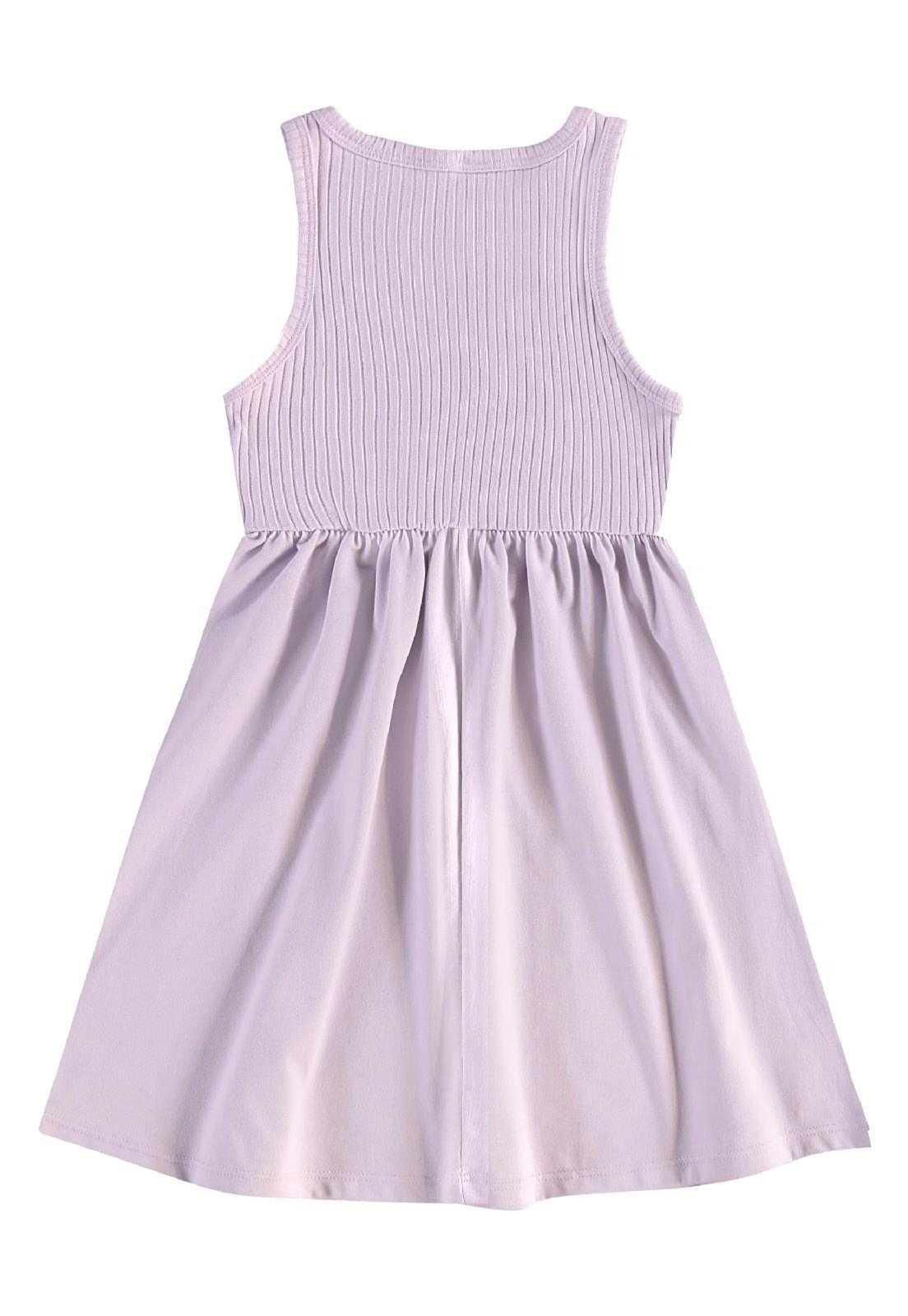 Vista 3 Infantil - Vestido Regata Bee Loop Bee Loop roxo