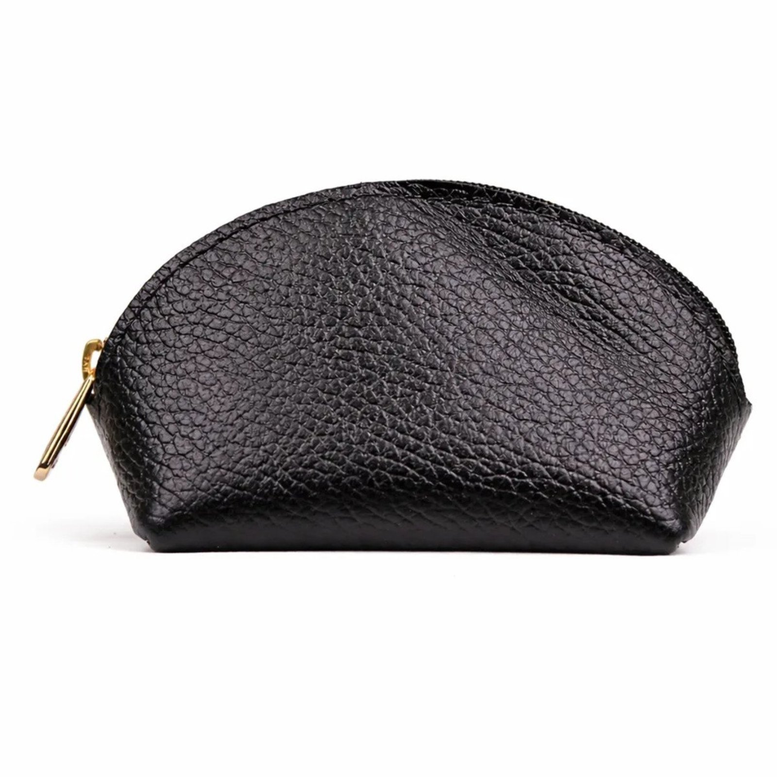 Mini Necessaire Porta Moedas e Objetos em Couro Artlux 3070 Preto