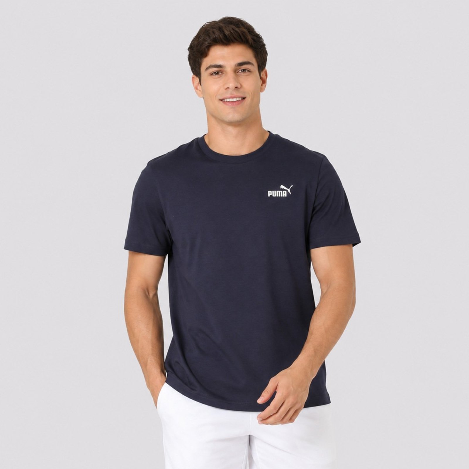 Camiseta Puma ESS Logo Azul