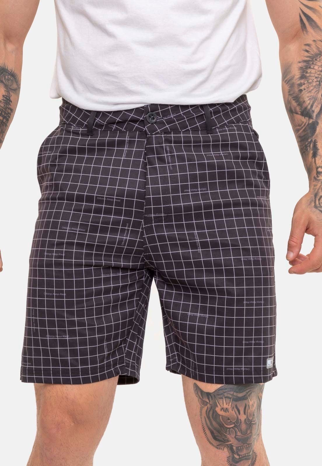 Boardshort Onbongo Híbrido Preto