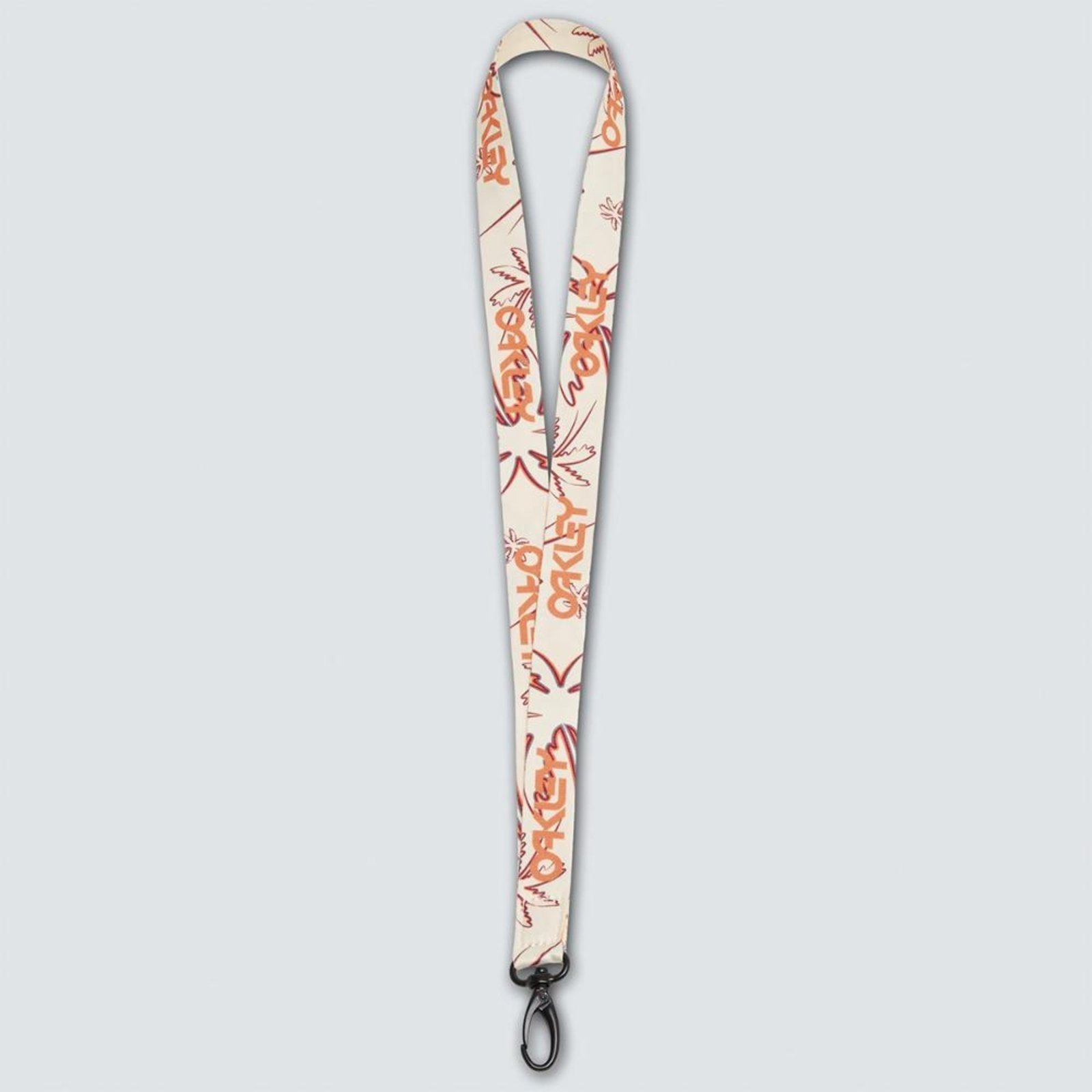 Cordão Oakley Wanderlust Lanyard – Brush Tiger Camo Desert Cinza