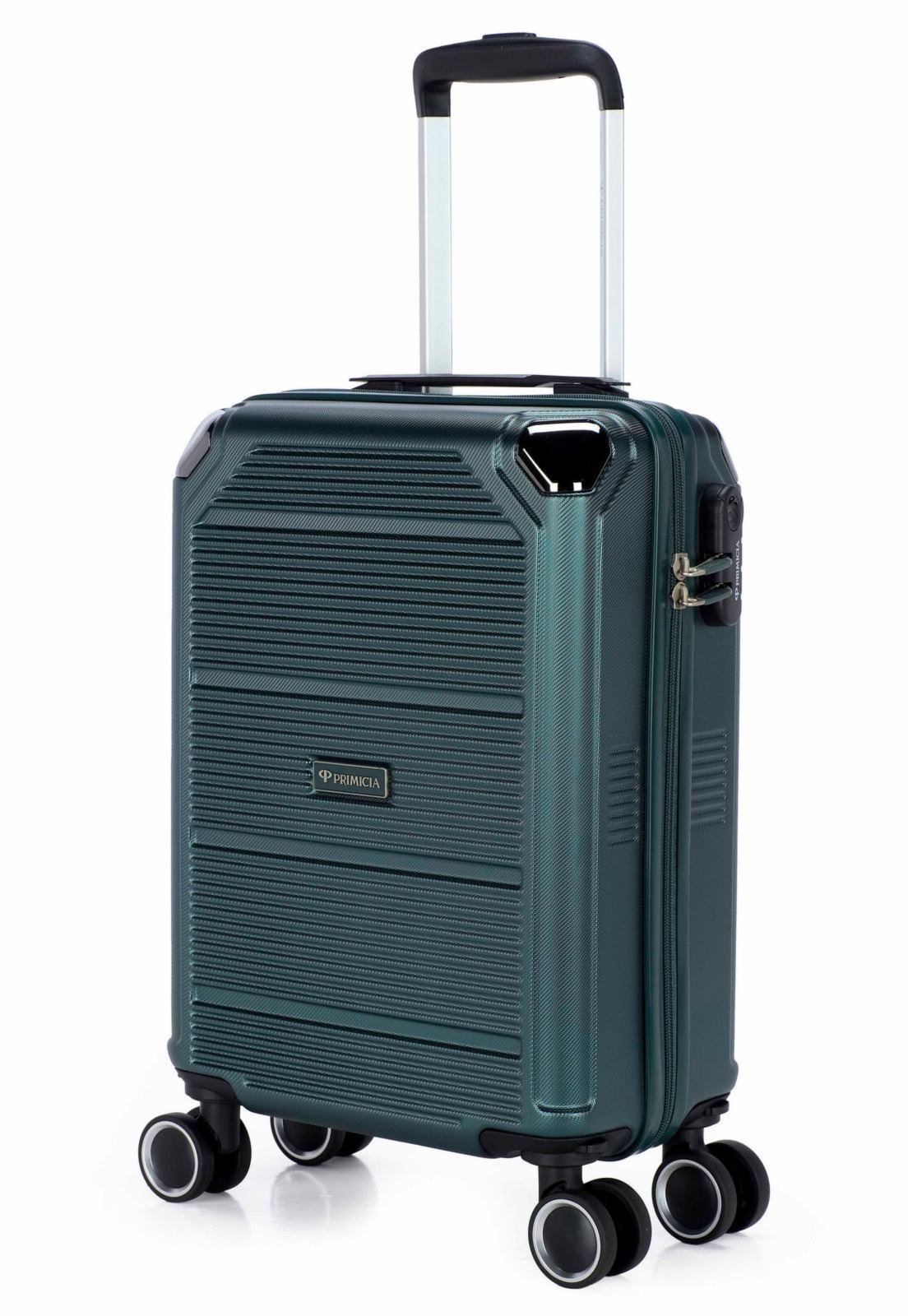 Mala De Viagem Bordo PP Primicia Verde ABS Resistente Anac Cadeado Senha Rodinha Removível 360