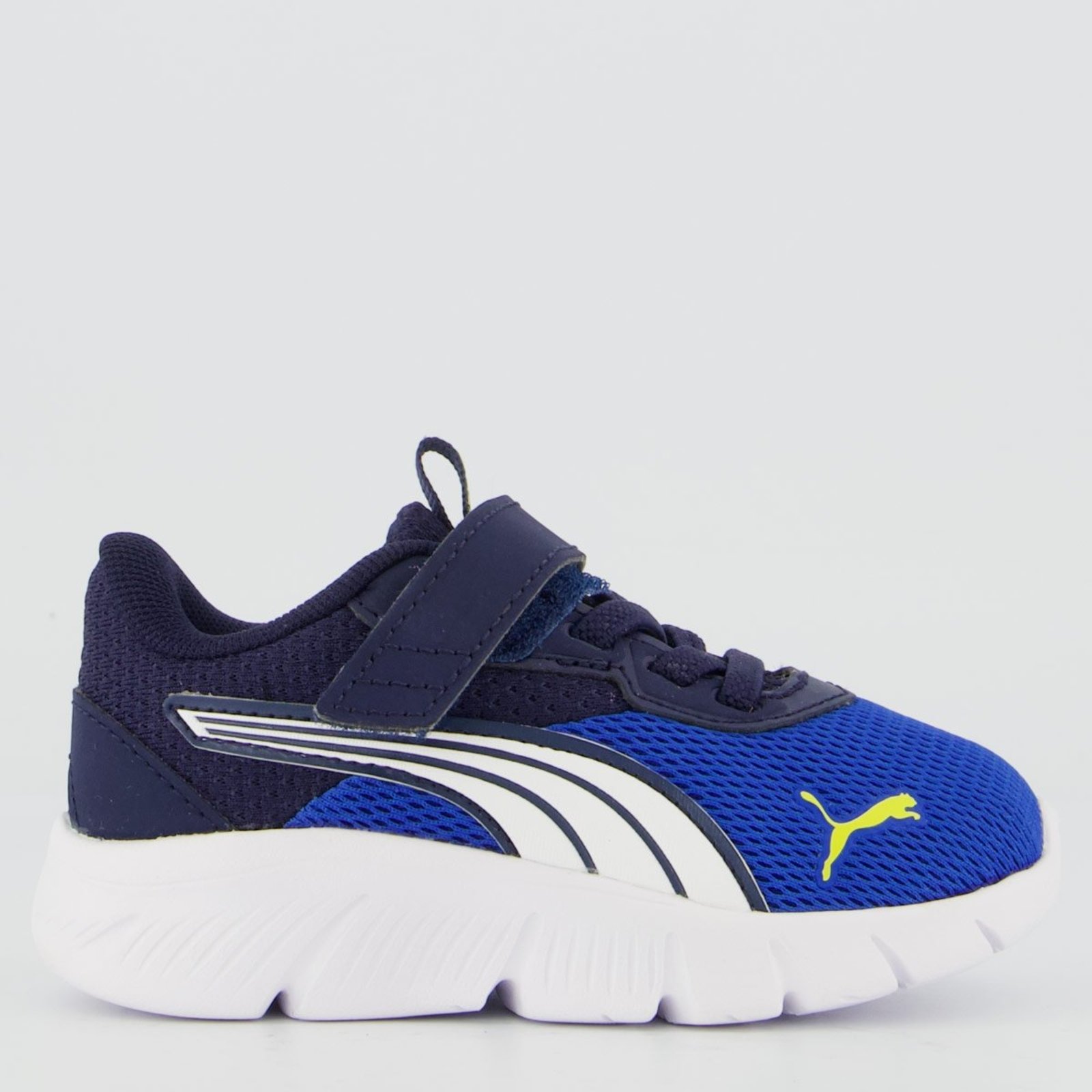 Infantil - Tênis Puma Flexfocus Modern Ac Azul e Branco