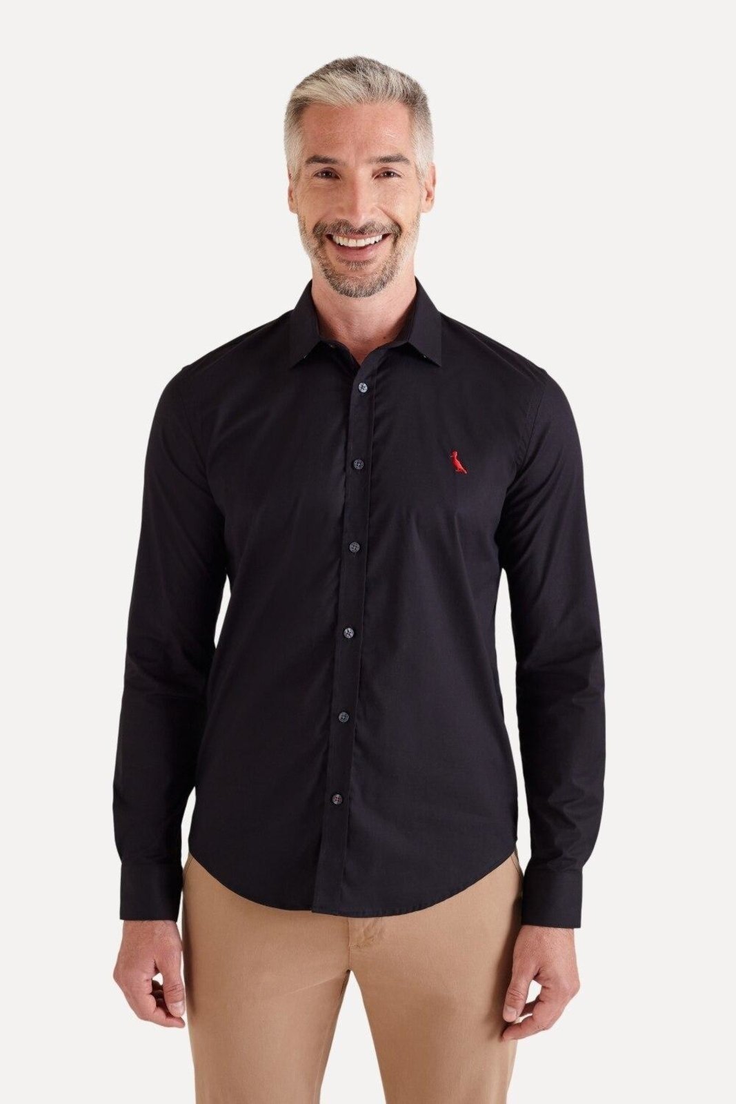 Camisa Cont. Enxuto Cores Elastano Reserva Preto