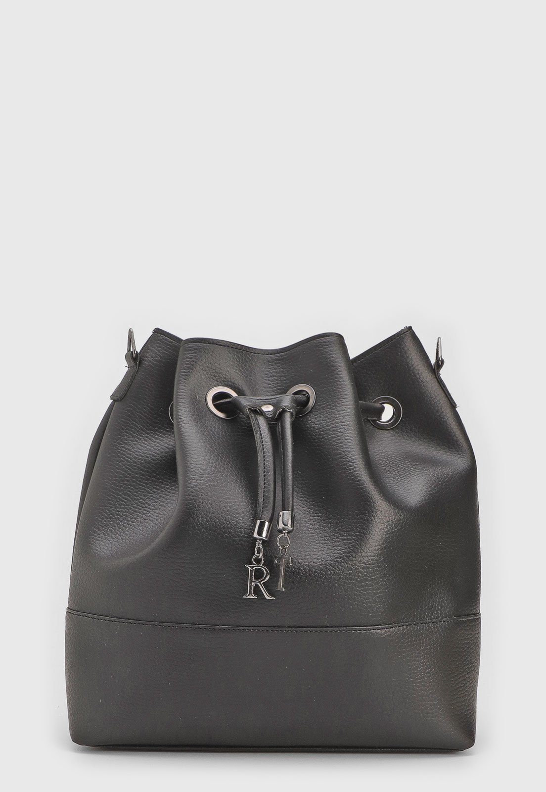 Vista 3 Bolsa Feminina Retta Bucket Preta Retta Shoes preto Retta Shoes preto