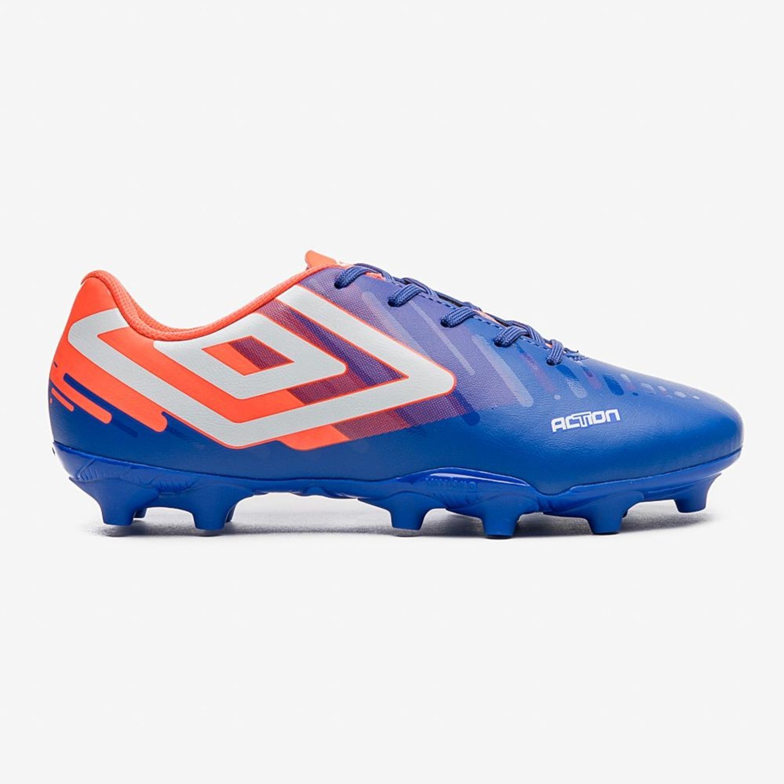 Chuteira Campo Umbro Action Incolor