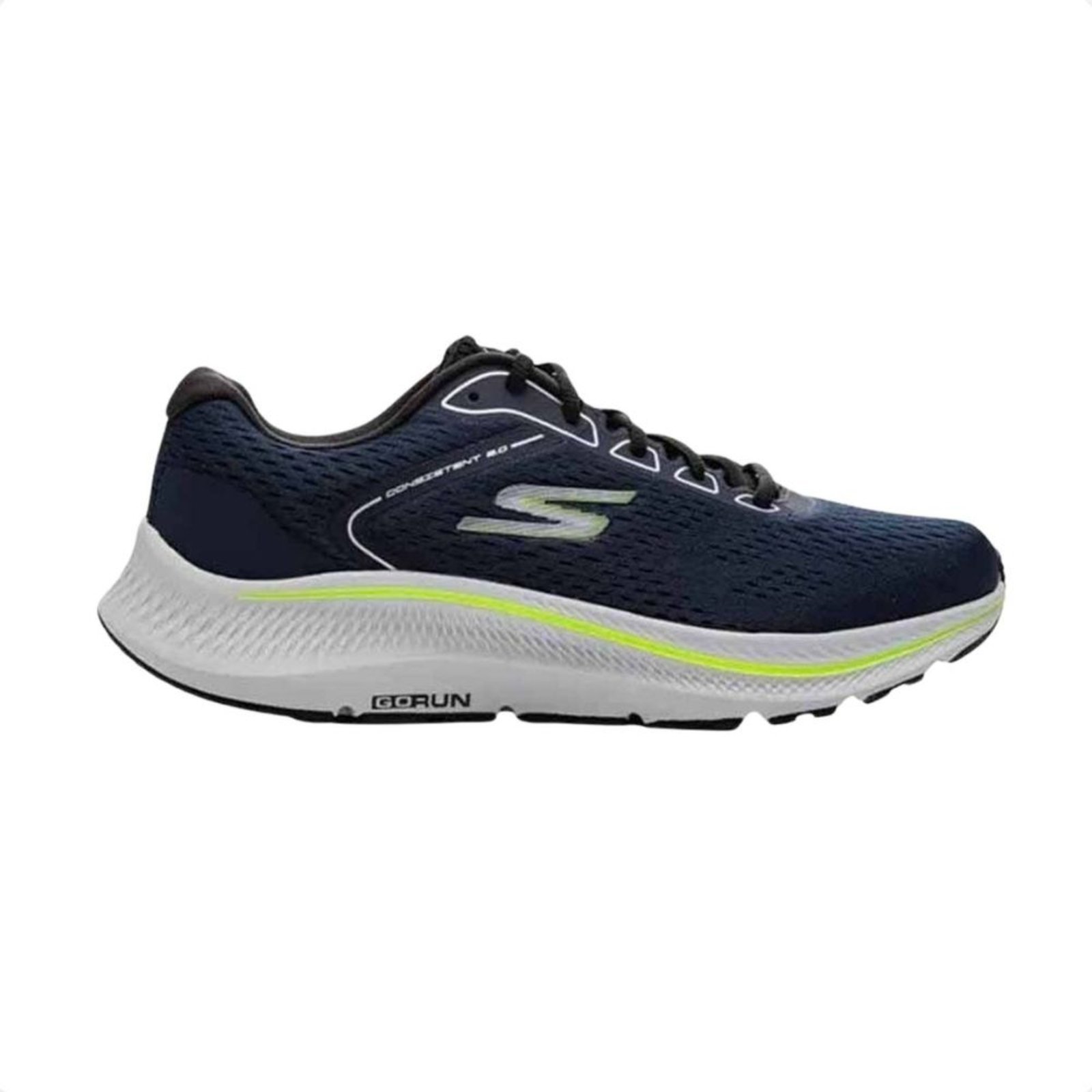 Vista 2 Tênis Running Masculino Skechers Go Run Consistent 2.0 azul Skechers azul