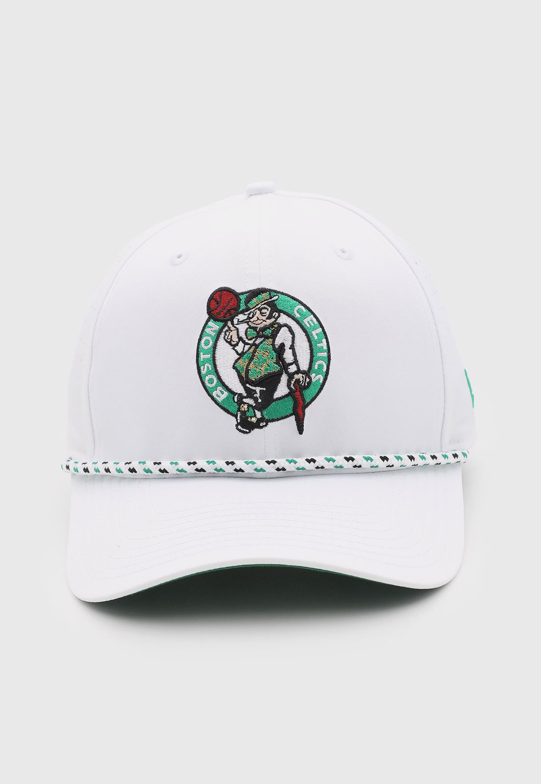Boné Masculino New Era Bordado Boston Celtics Branco