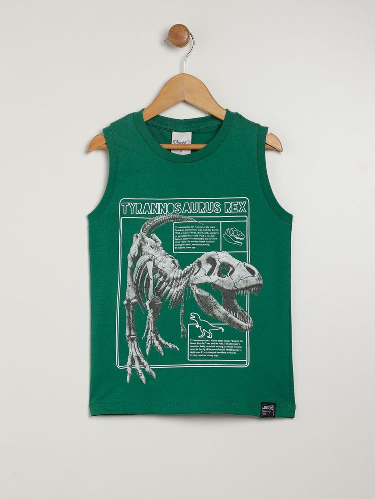 Infantil - Camiseta Regata Para Menino - VERDE