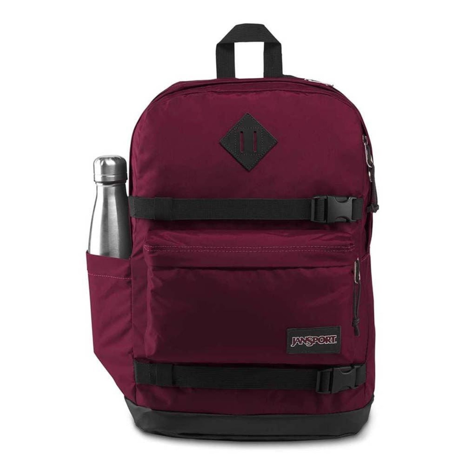 Vista 2 Mochila JanSport West Break Russet Red 28 Litros vermelho red Jansport vermelho red