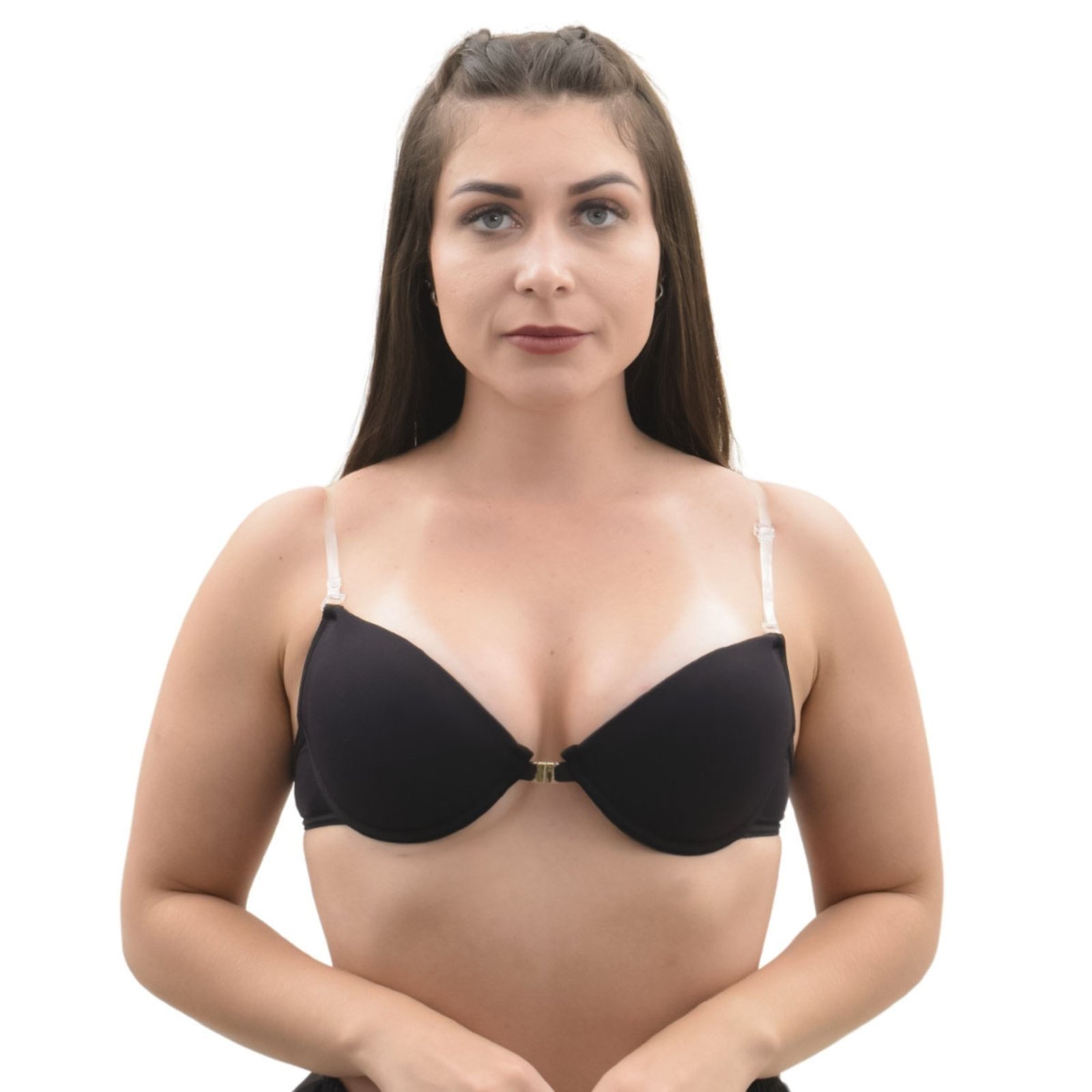 Sutiã costa de silicone com bojo Pretty Paty