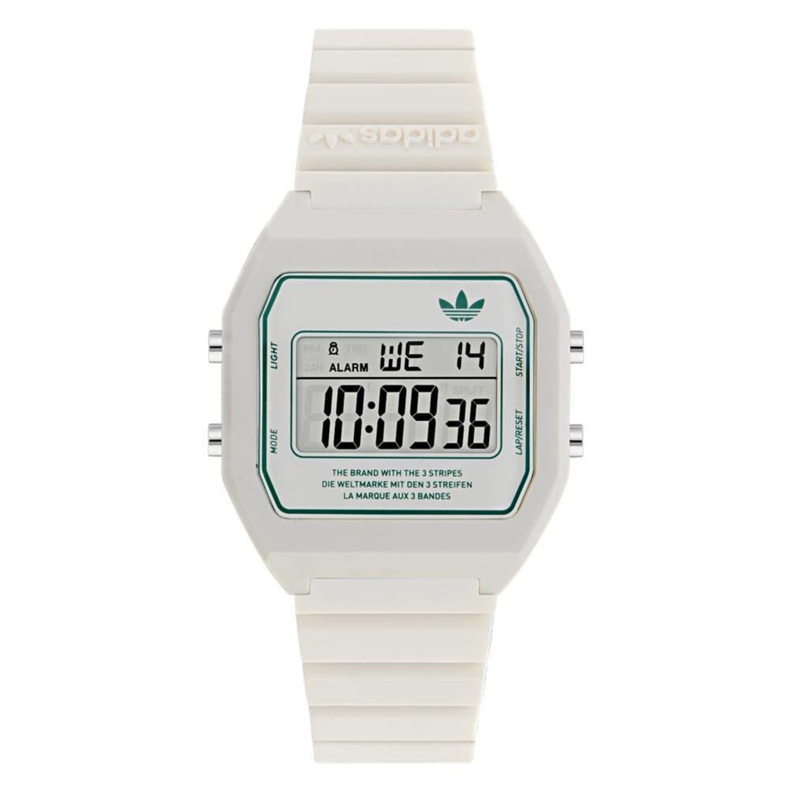 Relógio Adidas Unissex Digital Branco AOST23557 Adidas